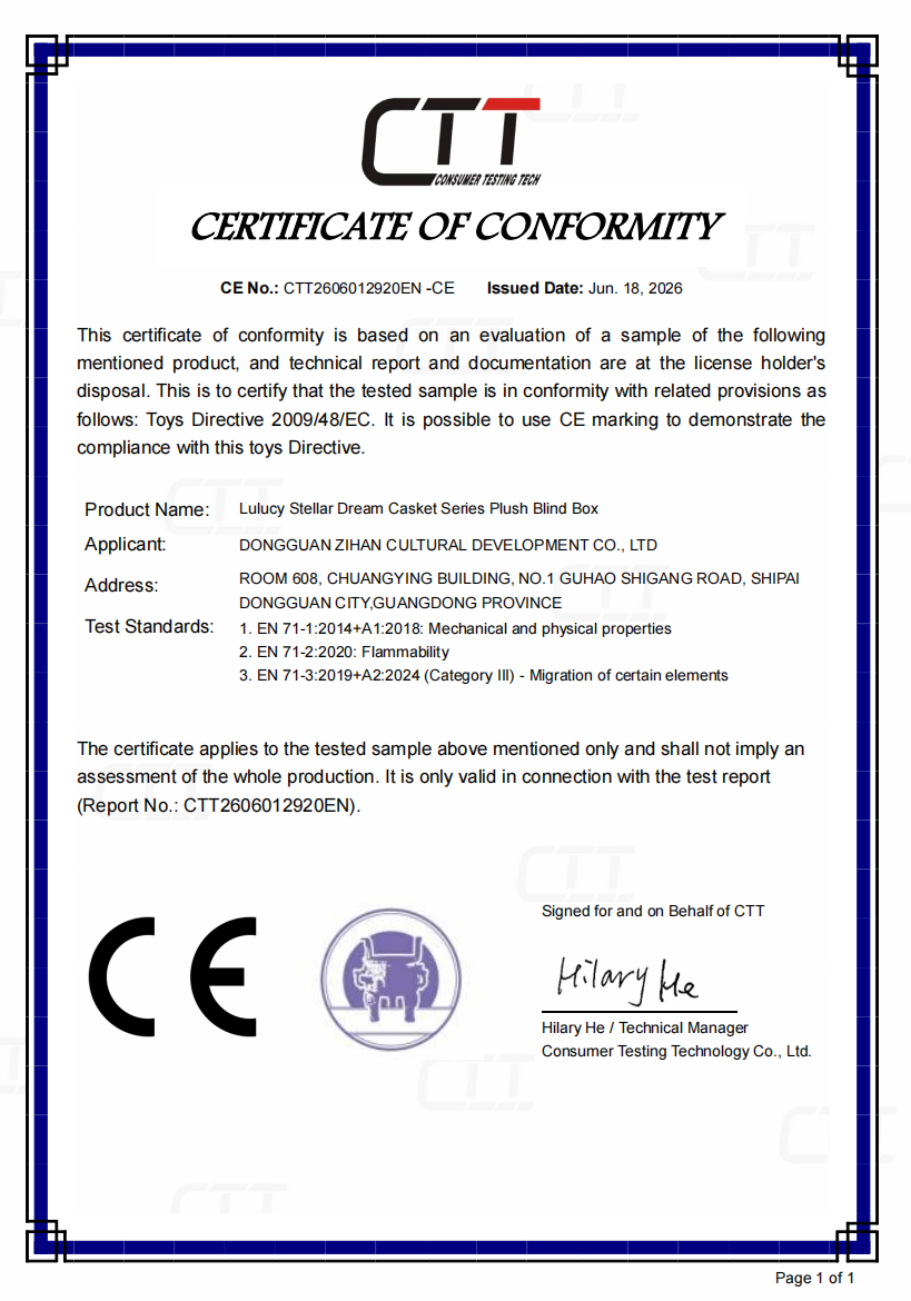 boboco CE certificate
