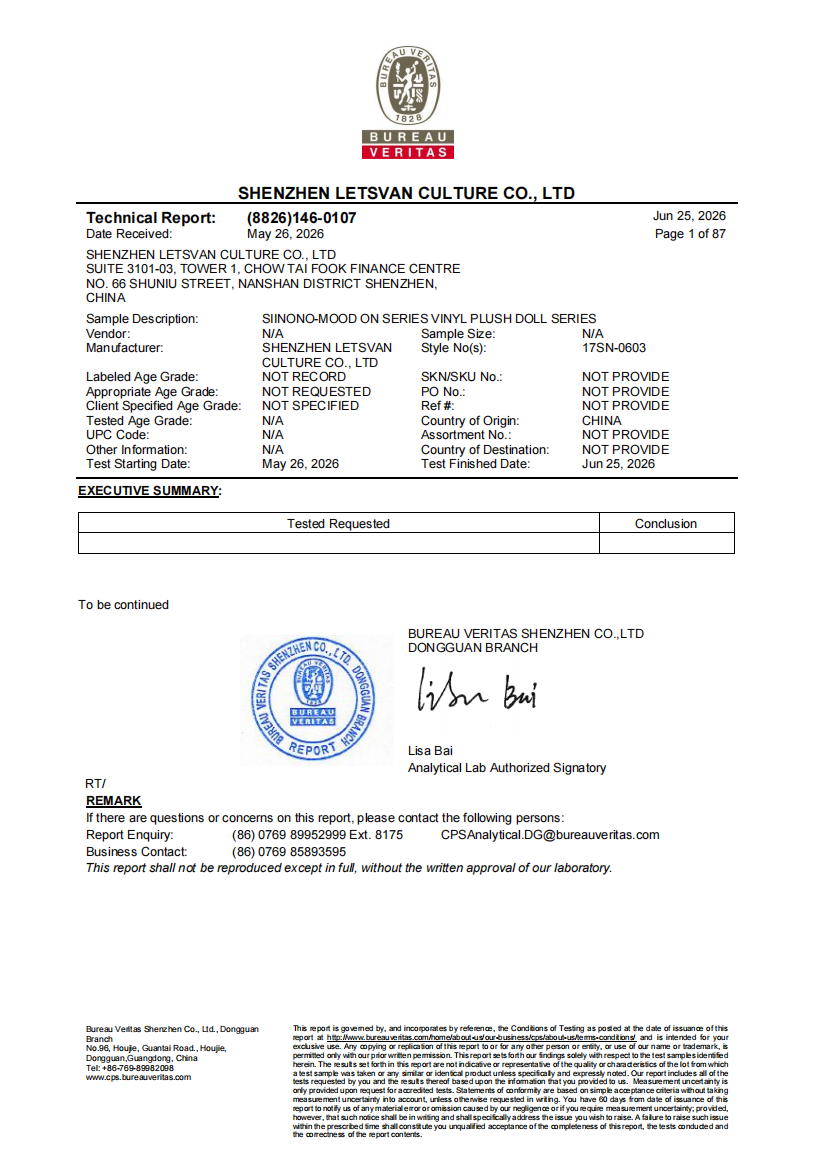 here Letsvan Bureau Veritas report
