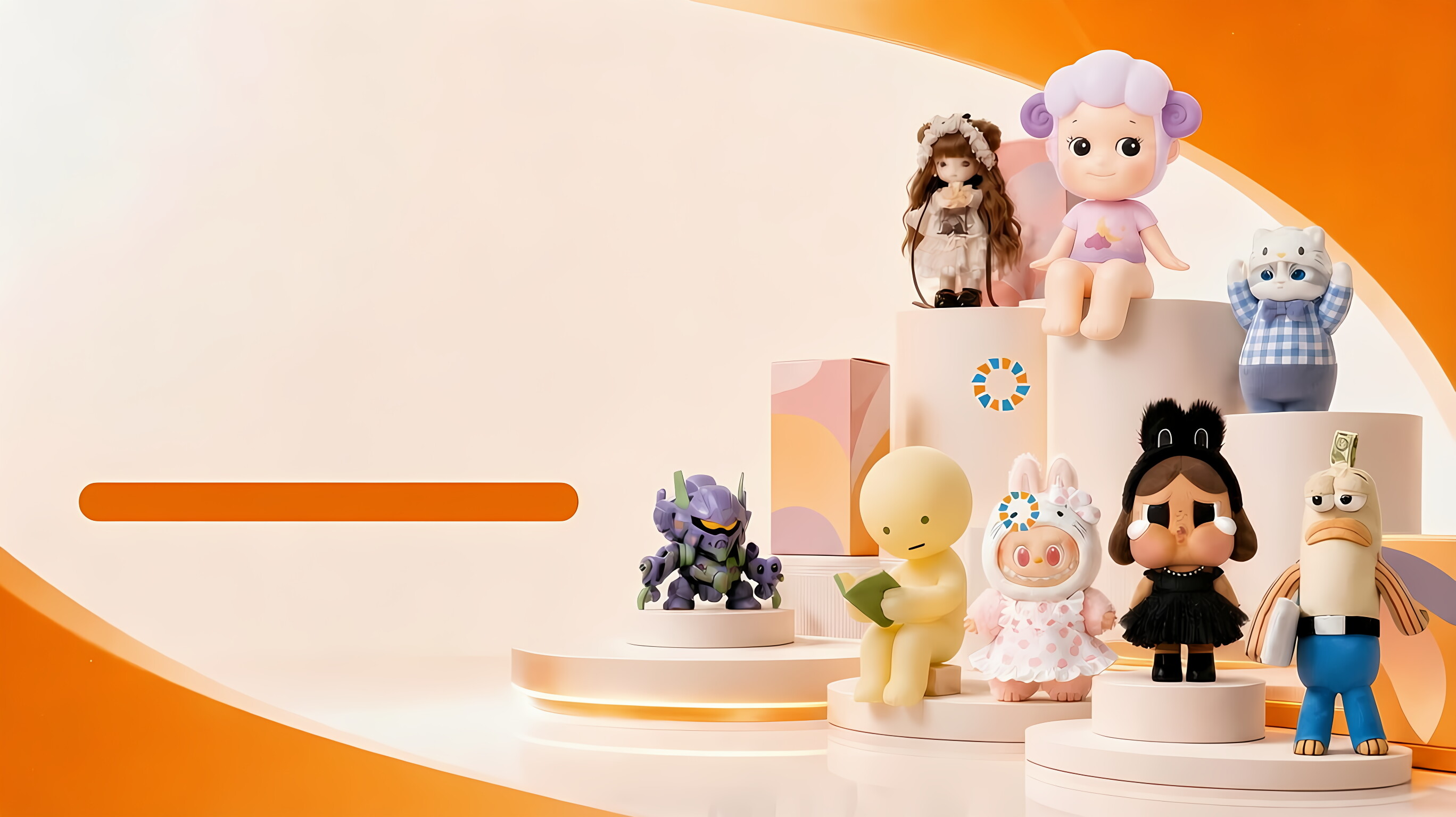 LuckeeART collectible toys collection