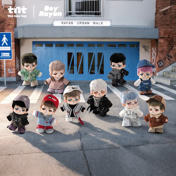TNT Space Rayan Urban Walk Series Plush Pendant (Light ver.)